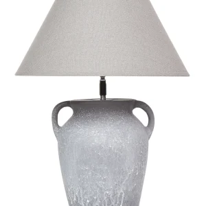 Ceramic Table Lamp Grey AGEFET