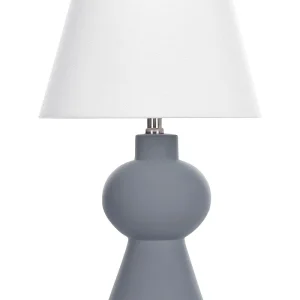 Ceramic Table Lamp Grey FABILOS