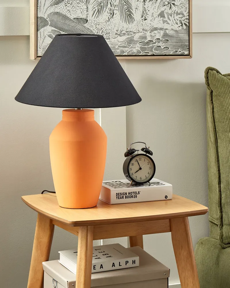 Ceramic Table Lamp Laranja RODEIRO