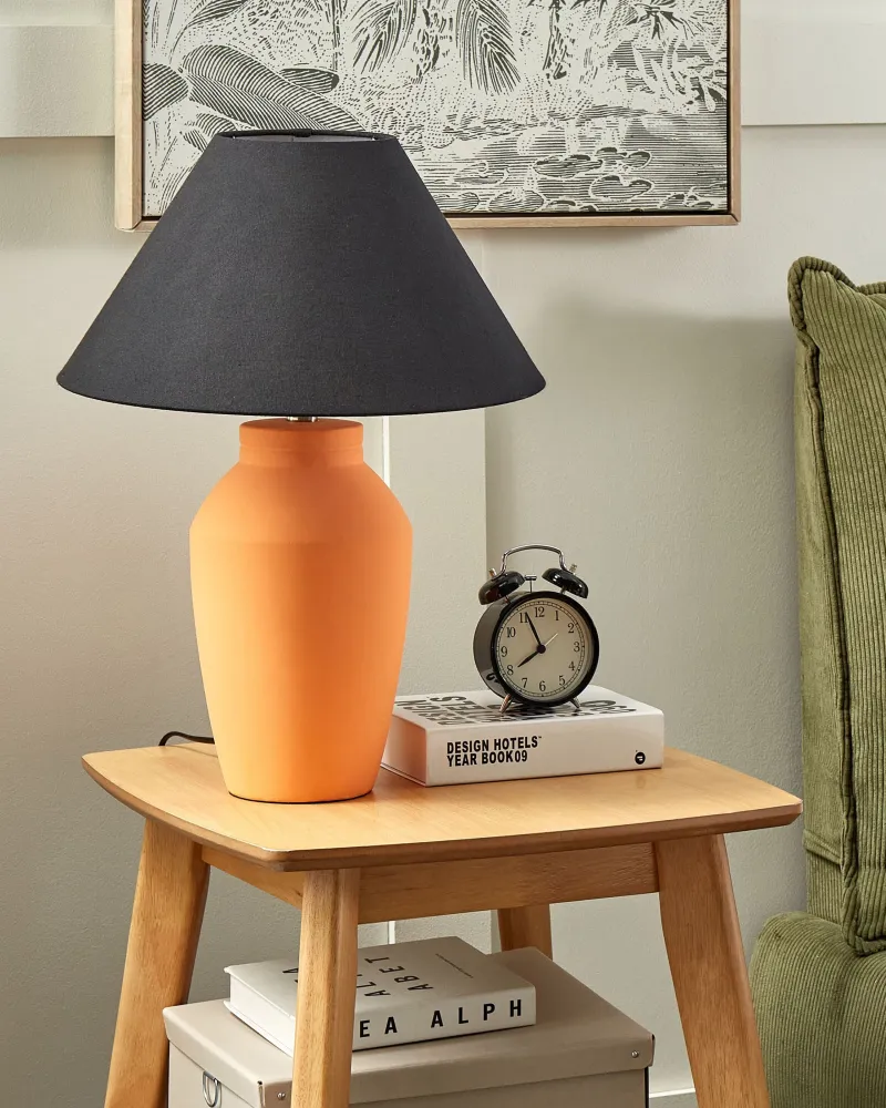 Ceramic Table Lamp Laranja RODEIRO