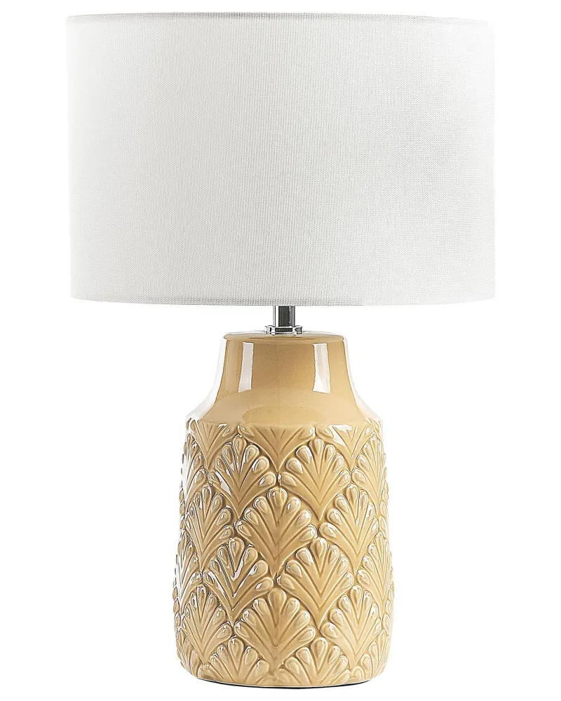 Ceramic Table Lamp Orange BALAO
