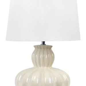 Ceramic Table Lamp Tom neutro MALABUKA