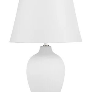 Ceramic Table Lamp White FERGUS