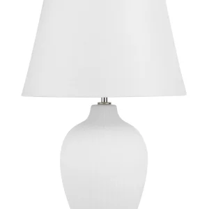 Ceramic Table Lamp White FERGUS