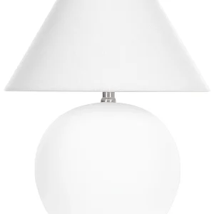 Ceramic Table Lamp White LIMIA
