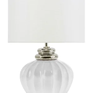 Dicroica de Embutir Ceramic Table Lamp Marfim NERIS