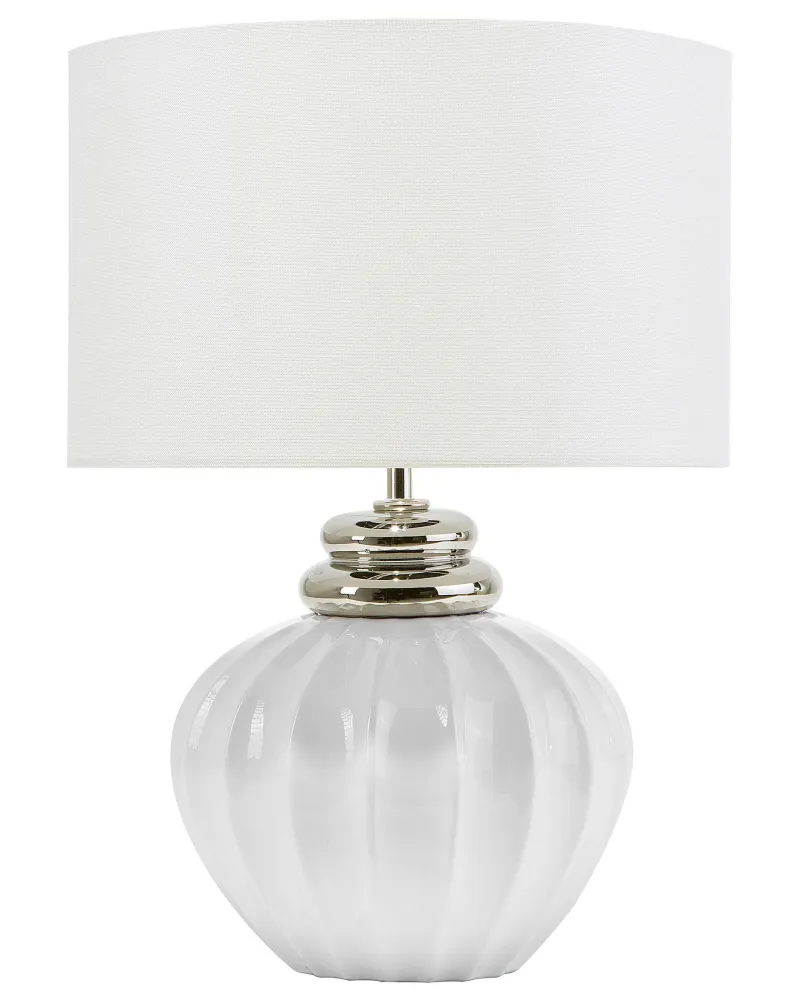 Dicroica de Embutir Ceramic Table Lamp Marfim NERIS