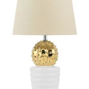 Filamento Edison Vintage Table Lamp Gold and Marfim VELISE