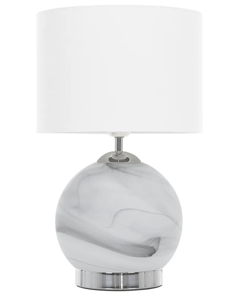 Glass Table Lamp Marfim UELE (Modelo A19)