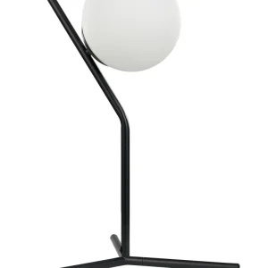 Glass Table Lamp 45 cm Preto WAPITI