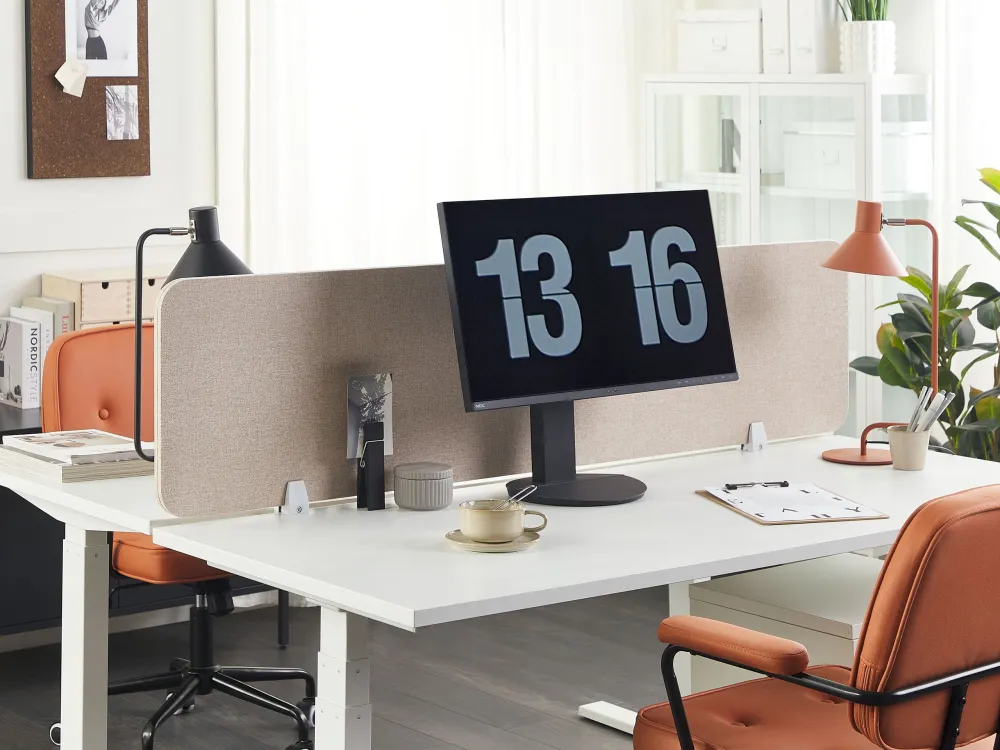 Metal Desk Lamp Orange RIMAVA