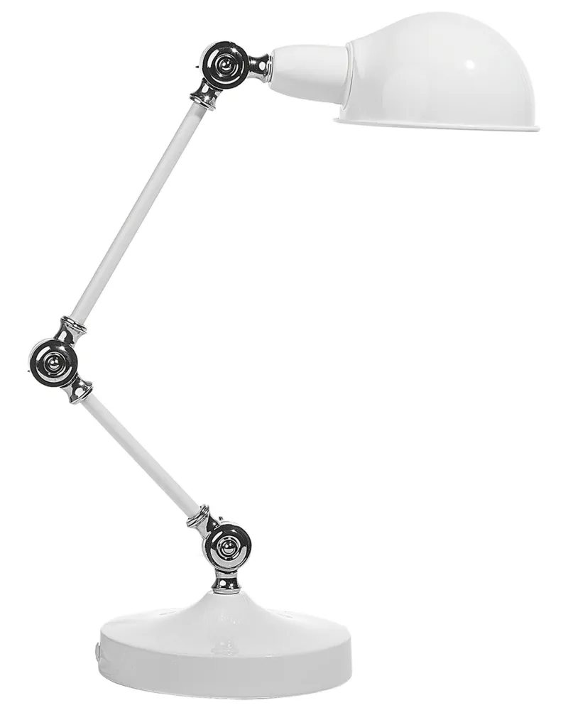 Metal Desk Lamp White CABRIS
