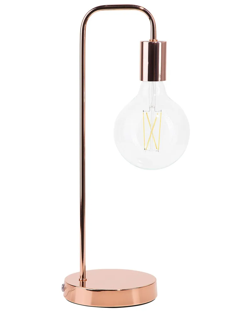 Metal Table Lamp Copper SAVENA