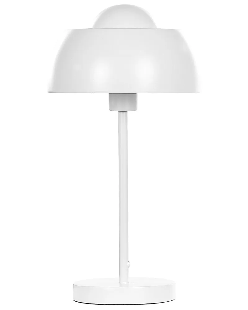 Metal Table Lamp White SENETTE