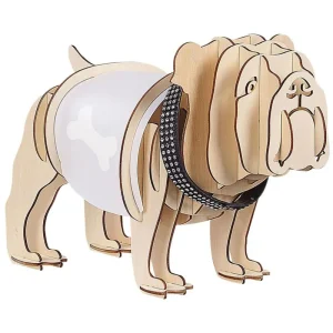 Table Lamp Dog Light Wood DOUCE E27 - 806 Lúmens