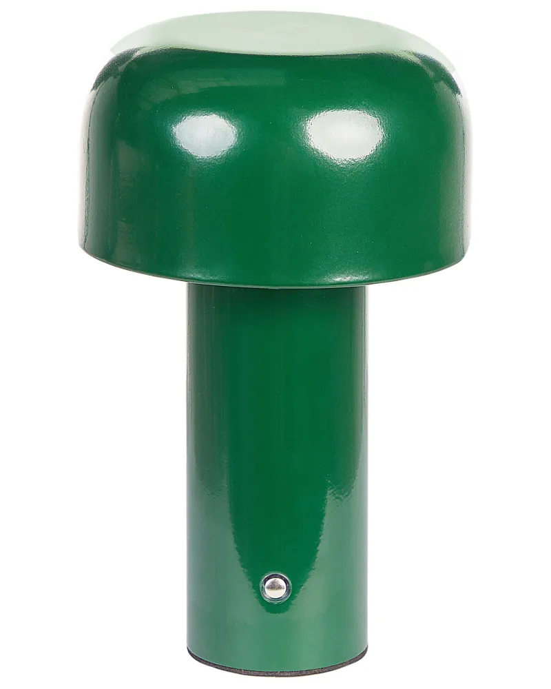Wireless Metal Table Lamp Green BESOS