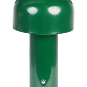 Wireless Metal Table Lamp Green BESOS