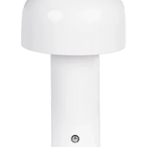 Wireless Metal Table Lamp White BESOS
