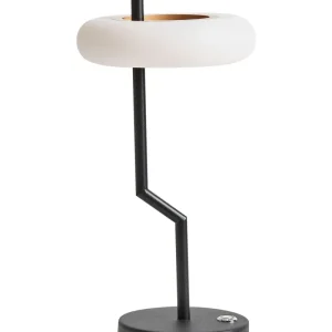 Wireless Metálico Table Lamp Black ALVIELA