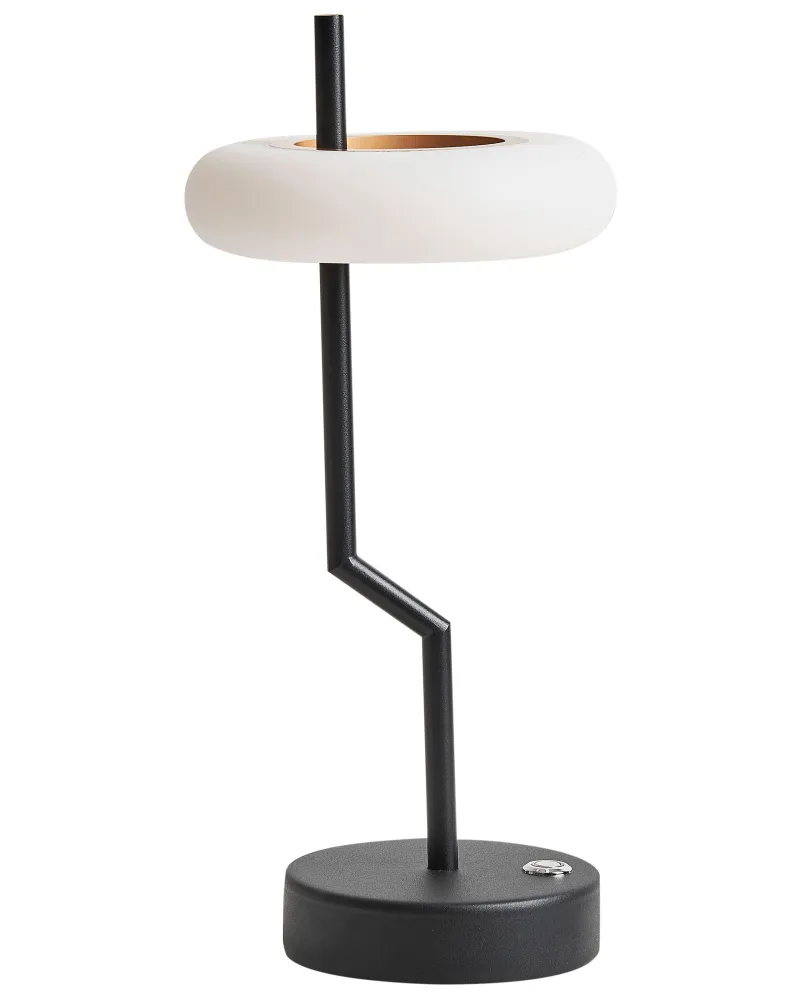 Wireless Metálico Table Lamp Black ALVIELA