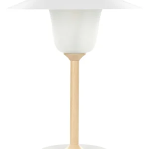 Wooden Table Lamp White MOPPY