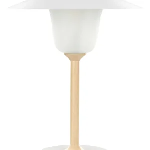 Wooden Table Lamp White MOPPY