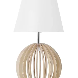Wooden Table Lamp White SAMO