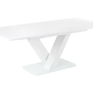 Extending Dining Table 160/200 x 90 cm Marfim SALTUM