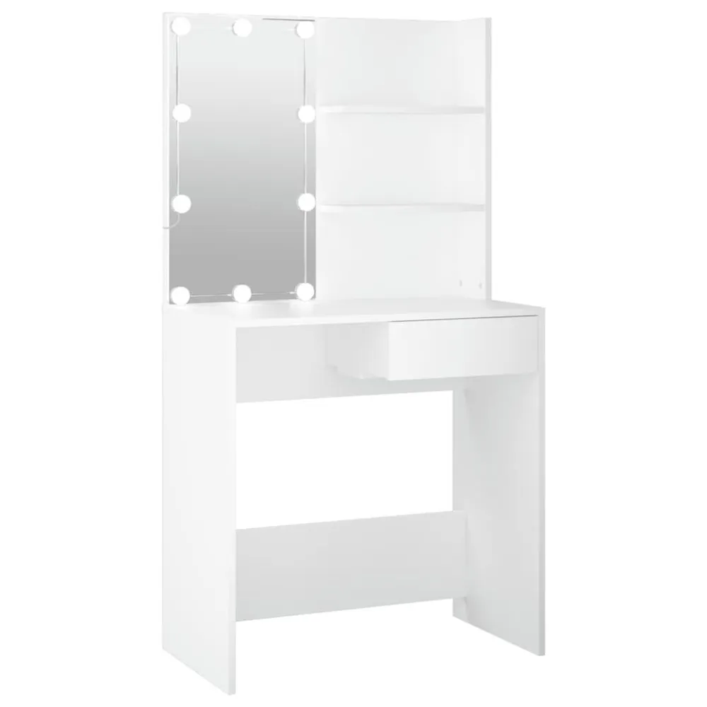 Lâmpada com Sensor Toucador com LEDs 74,5x40x141 cm branco