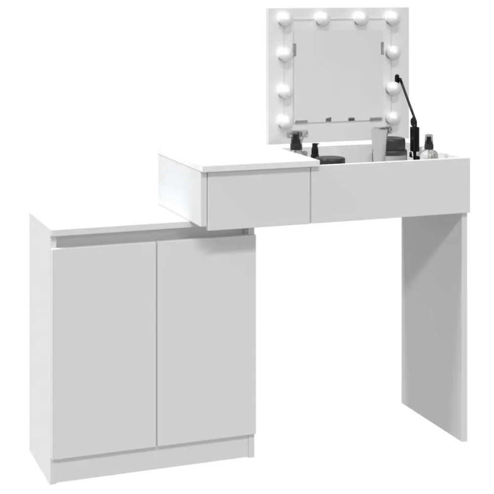 Luz de Passagem Toucador com LED 115x37x110,5 cm branco