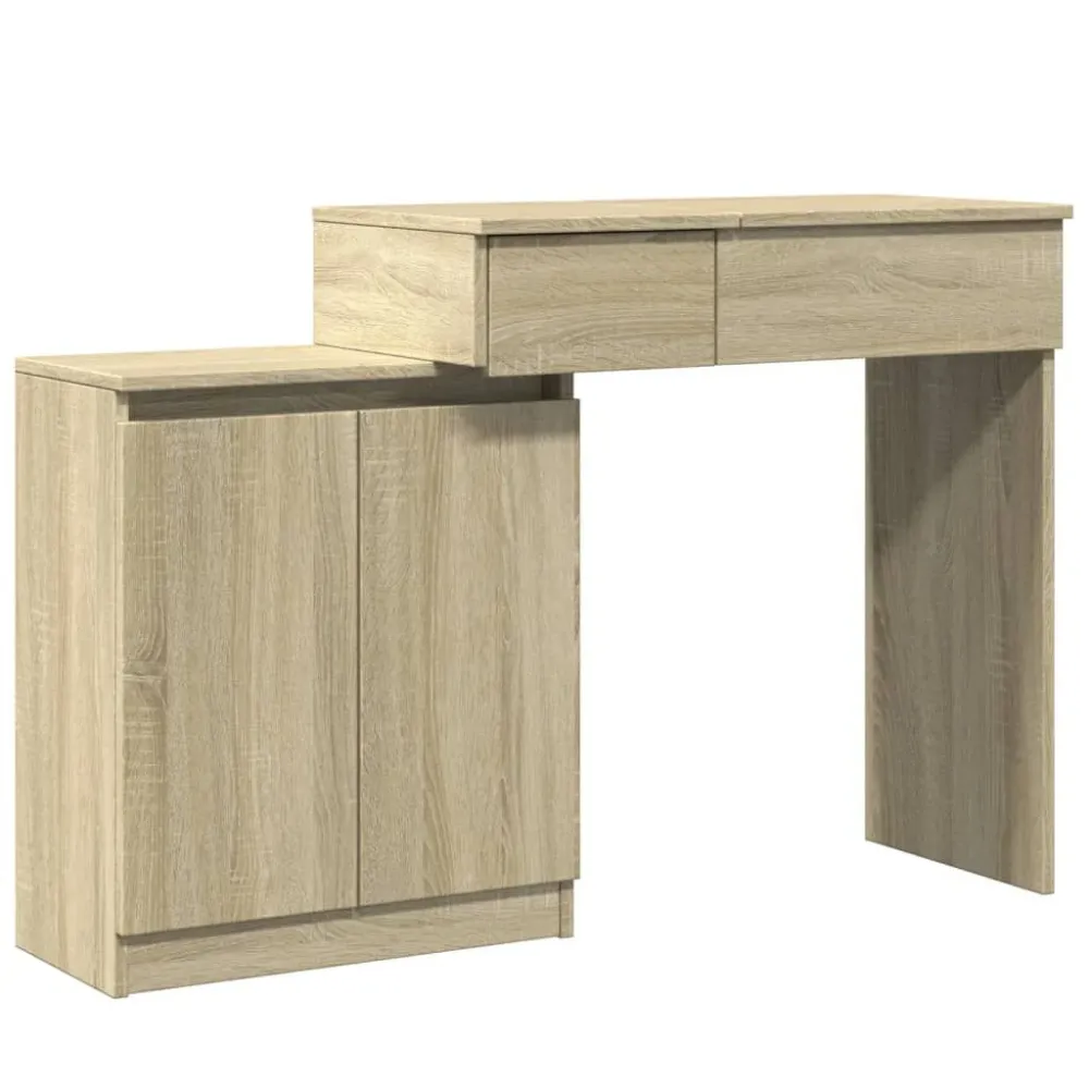 Projetor de Jardim Toucador com LED 115x37x110,5 cm carvalho sonoma