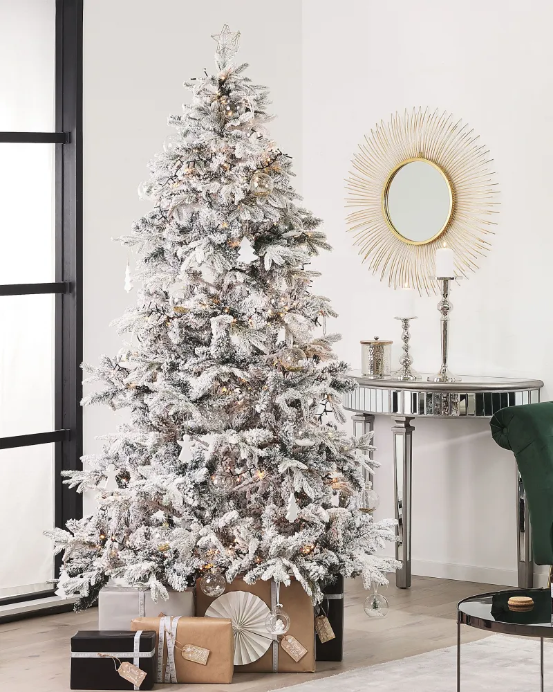 Snowy Christmas Tree 210 cm Pérola TOMICHI
