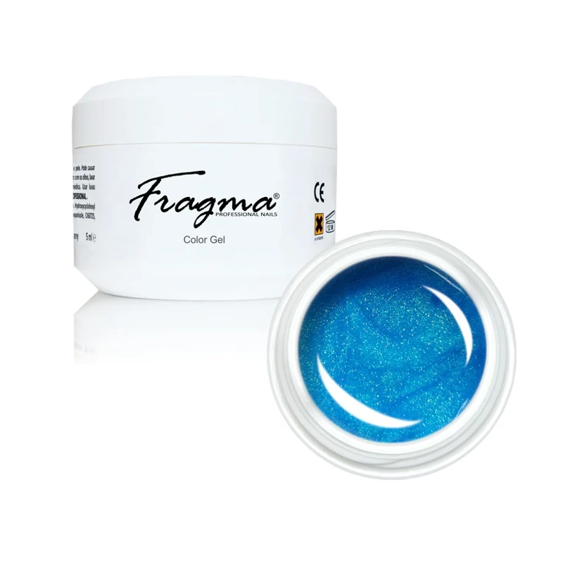 FRAGMA® Color Gel Neon Glitter Safira 5ml