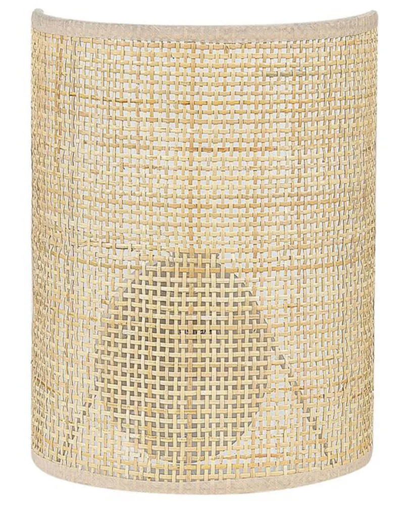 Kit de Iluminação Temática Completo Rattan Wall Lamp Orgânico DEMITRIE