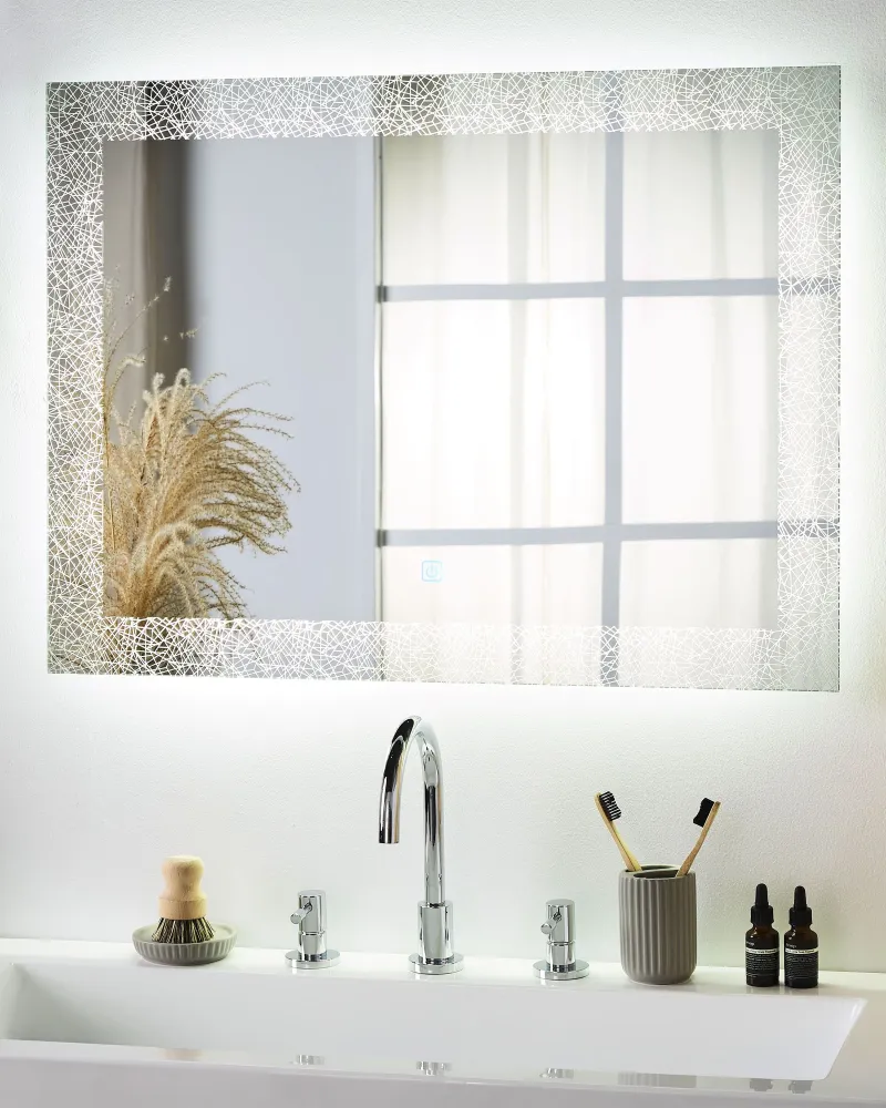 LED Wall Mirror 60 x 80 cm NEXON