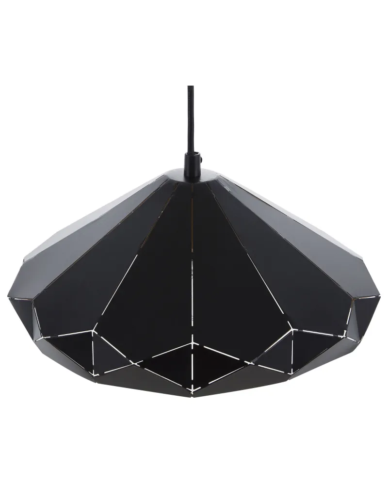 Pendente de Cristal Metal Pendant Lamp Carvão NEVOLA