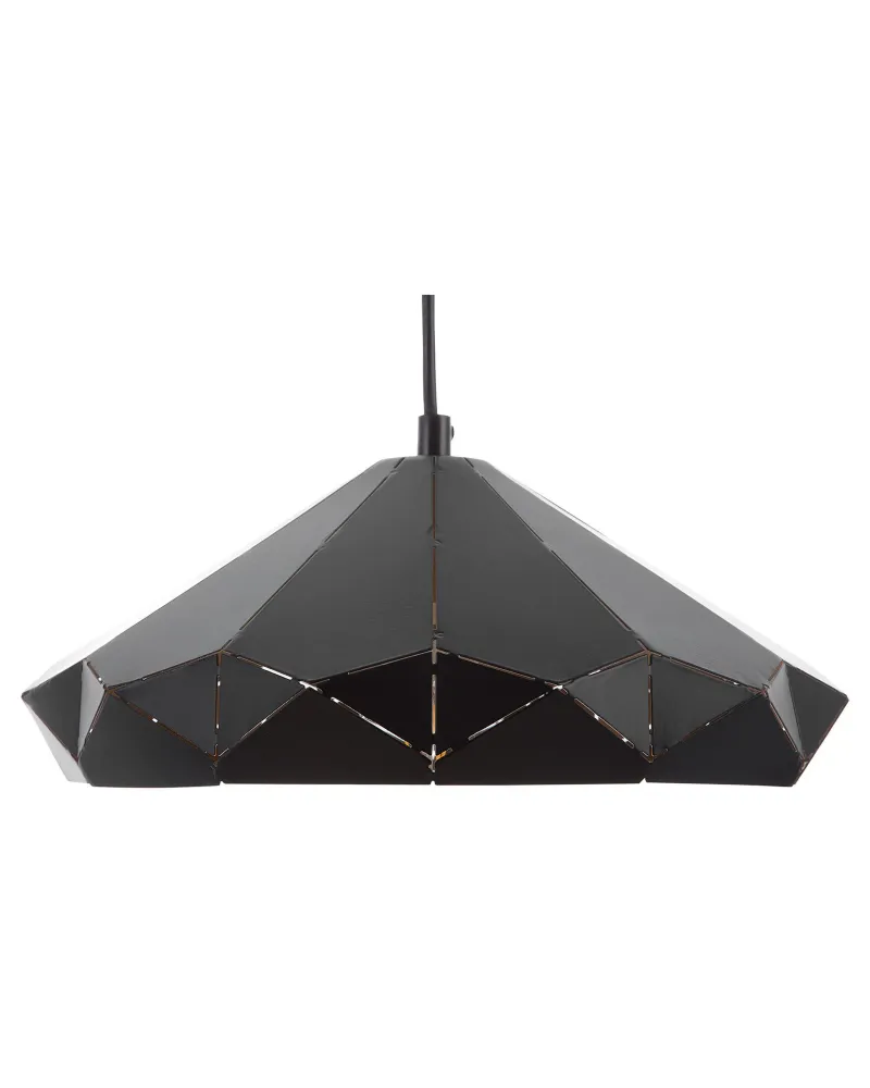 Pendente de Cristal Metal Pendant Lamp Carvão NEVOLA