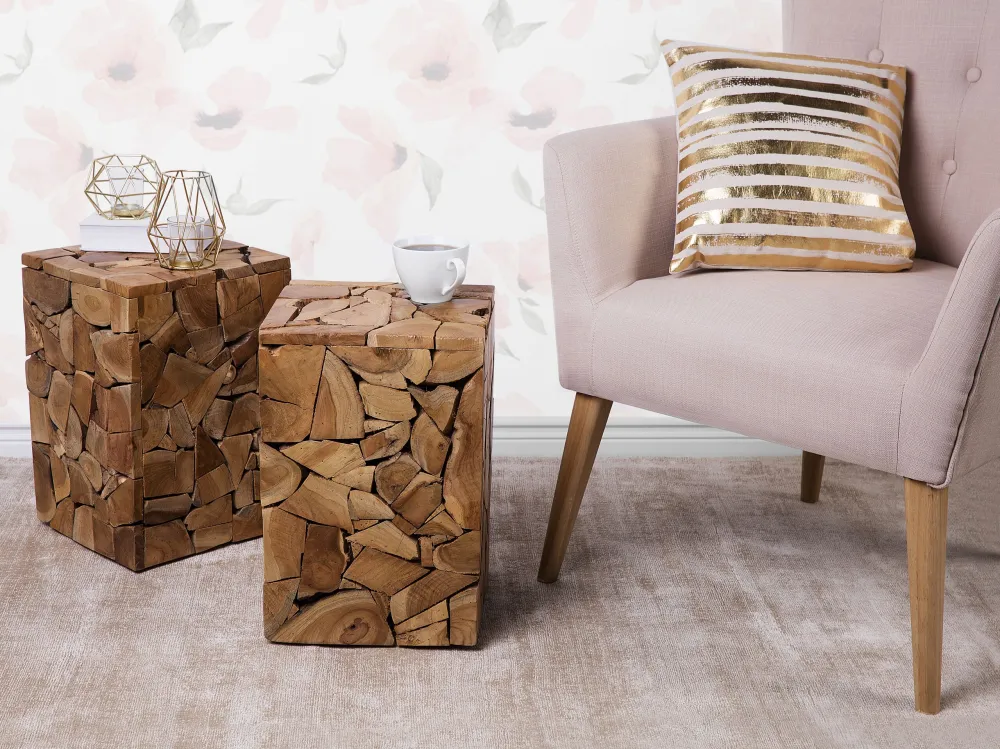Teak Wood Side Table NELSON