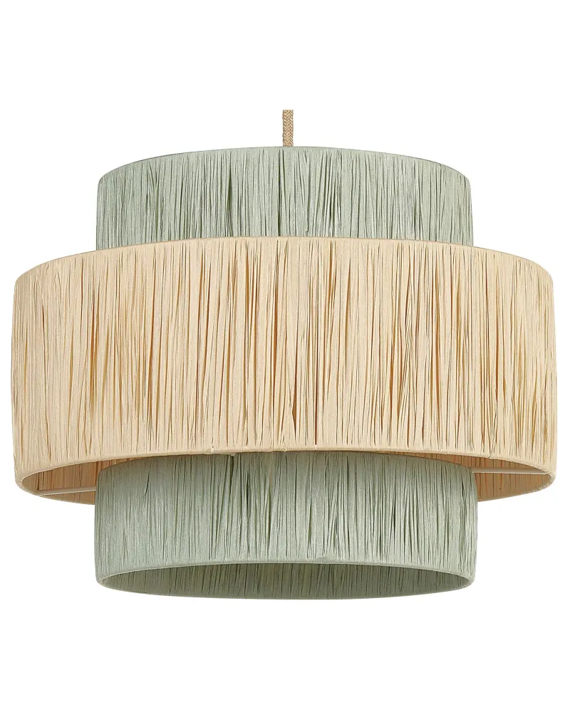 Lâmpada LED de Alta Eficiência Paper Pendant Lamp Autêntico and Green PALBRA