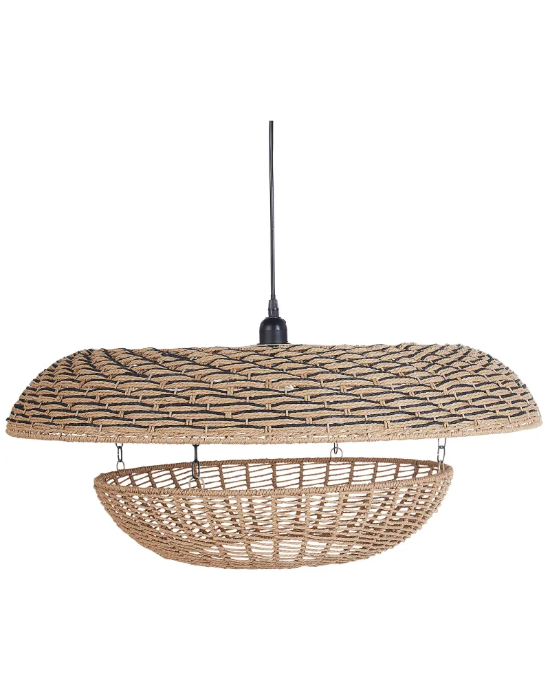 Luminária de Mesa Paper Rope Pendant Lamp Puro KIDEPO