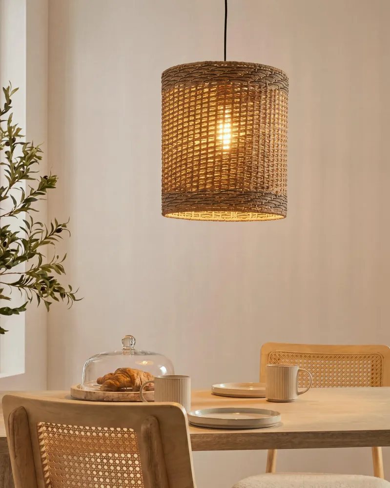 Paper Rope Pendant Lamp Autêntico LUAPULA
