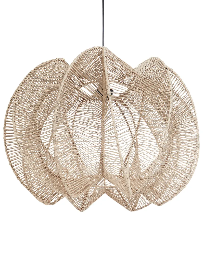 Paper Rope Pendant Lamp Espontâneo MANINGA com Suspensão Ajustável