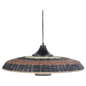 Paper Rope Pendant Lamp Multicolour CUANDO Estilo Vintage