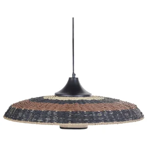 Paper Rope Pendant Lamp Multicolour CUANDO Estilo Vintage