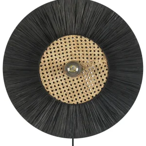 Paper Wall Lamp ⌀ 50 cm Negro YAAPI
