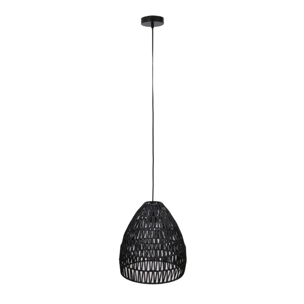 Luz de Corda Candeeiro Teto Preto O´Neill