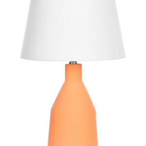 Design Moderno Candeeiro de mesa em cerâmica laranja 53 cm LAMBRE