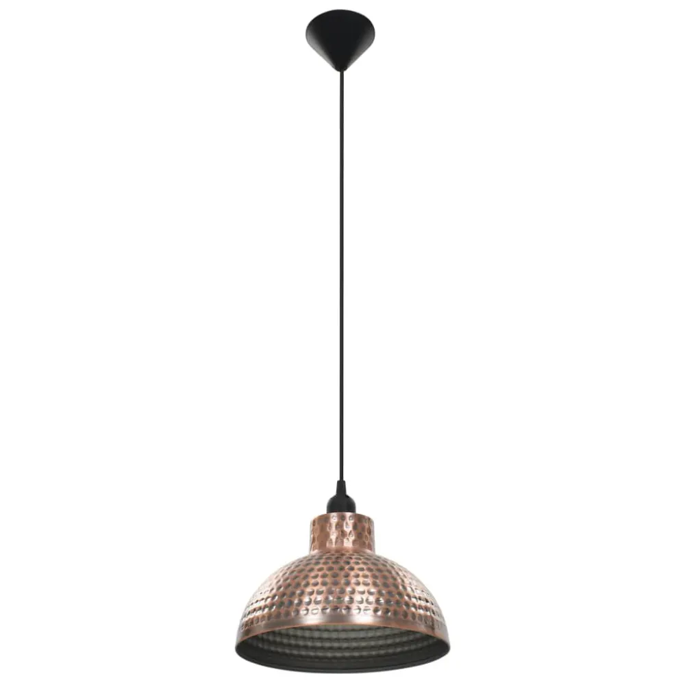 Lâmpada de Leitura Lâmpadas de teto, 2 pçs semi-esféricas, cobre