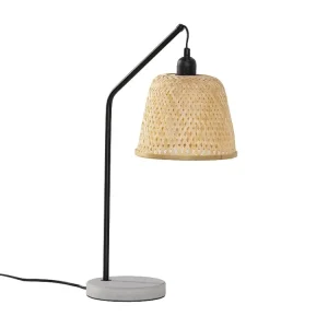 Lâmpada de mesa Sakura de Bambu, diâmetro 55 cm. E27 - 806 Lúmens