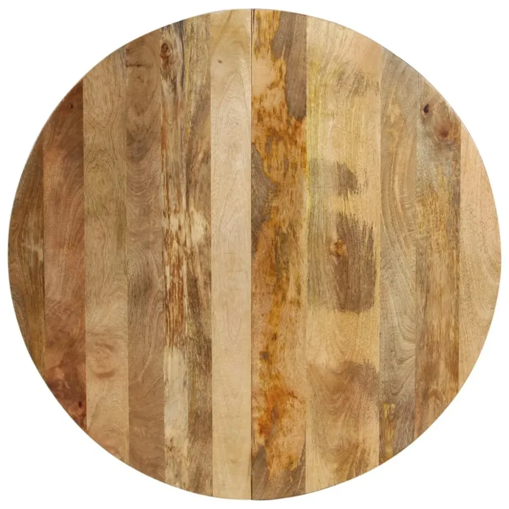 Premium Iluminação Mesa de jantar 110x75 cm madeira de mangueira maciç